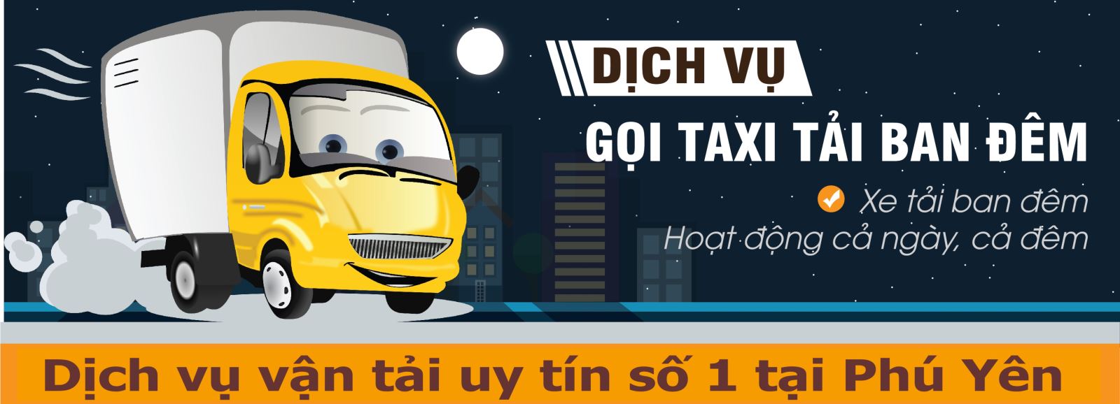 dịch vụ taxi tải ban đêm